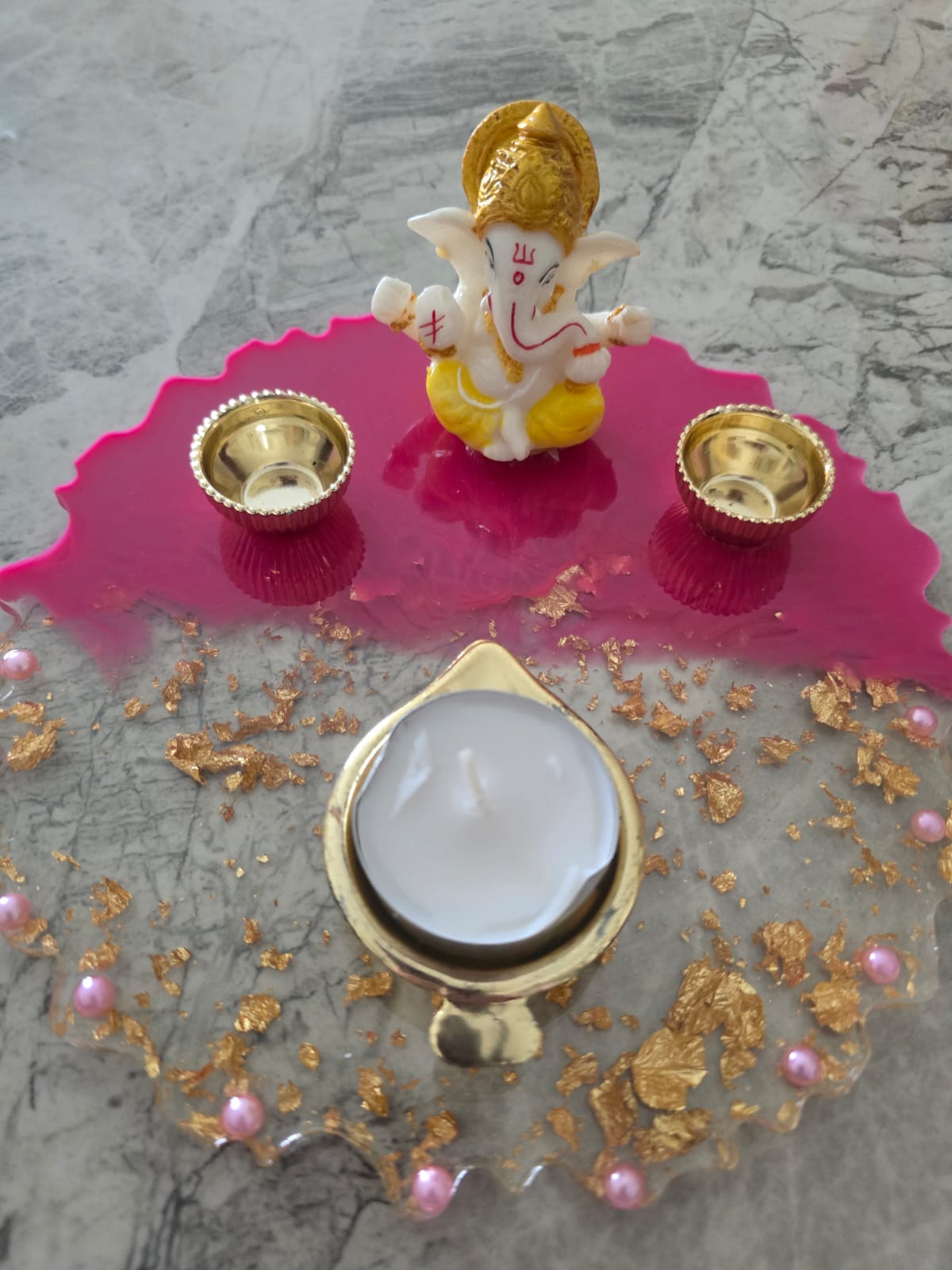 8 Inch Pooja Thali