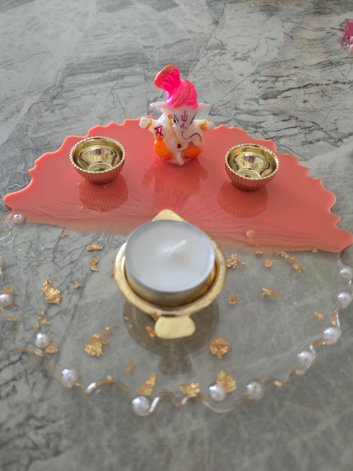 8 Inch Pooja Thali