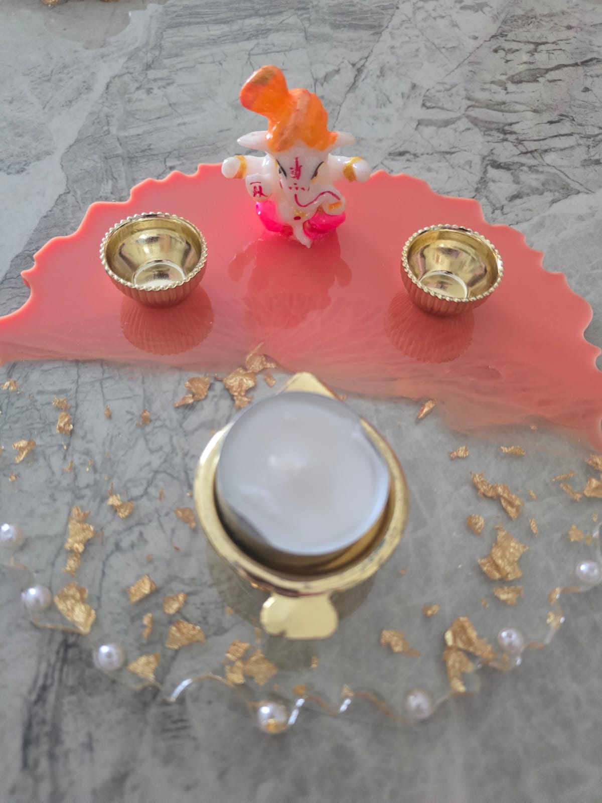 8 Inch Pooja Thali