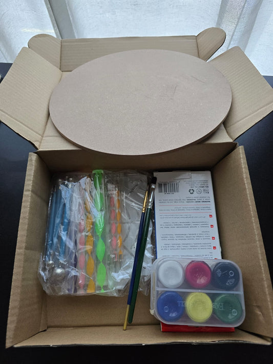 DOT MANDALA KIT with 10 Inch MDF
