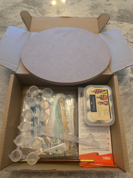DOT MANDALA KIT with 10 Inch MDF